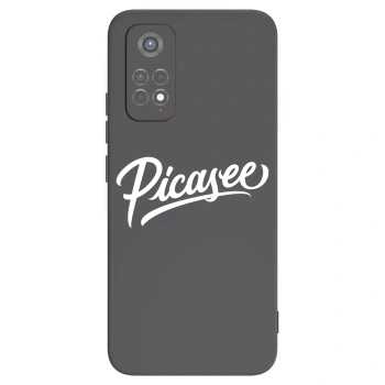 Picasee Μαύρη θήκη σιλικόνης για Xiaomi Redmi Note 11S 5G - Picasee - old logo - white