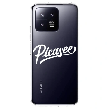 Picasee διαφανής θήκη σιλικόνης Xiaomi 13 Pro - Picasee - old logo - white