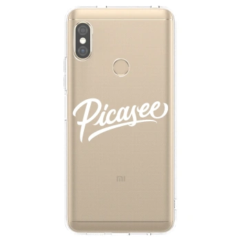 Θήκη για Xiaomi Redmi Note 5 Global - Picasee - old logo - white