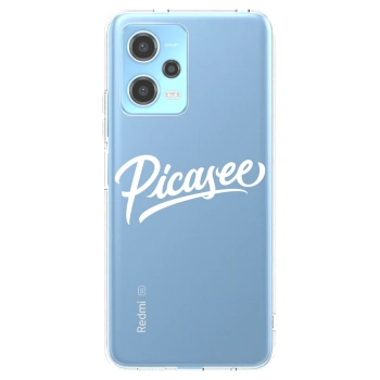 Picasee διαφανής θήκη σιλικόνης Xiaomi Redmi Note 12 5G - Picasee - old logo - white