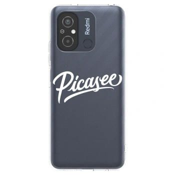 Picasee διαφανής θήκη σιλικόνης Xiaomi Redmi 12C - Picasee - old logo - white