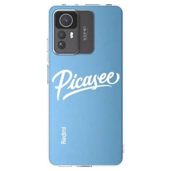 Picasee διαφανής θήκη σιλικόνης Xiaomi Redmi Note 12S - Picasee - old logo - white