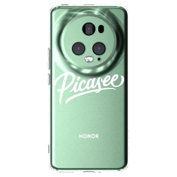 Picasee διαφανής θήκη σιλικόνης Honor Magic5 Pro - Picasee - old logo - white