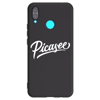 Picasee Μαύρη θήκη σιλικόνης για Huawei Nova 3 - Picasee - old logo - white