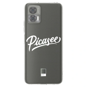 Picasee διαφανής θήκη σιλικόνης Motorola Edge 30 Neo - Picasee - old logo - white
