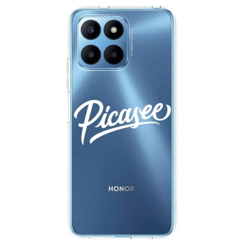 Picasee διαφανής θήκη σιλικόνης Honor 70 Lite - Picasee - old logo - white