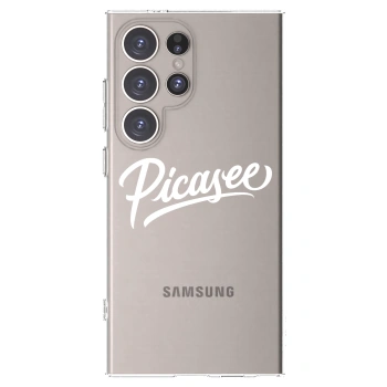 Picasee διαφανής θήκη σιλικόνης Samsung Galaxy S24 Ultra S928B 5G - Picasee - old logo - white