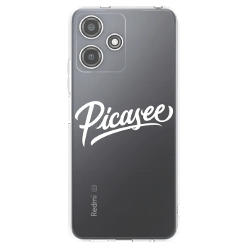 Picasee διαφανής θήκη σιλικόνης Xiaomi Redmi 12 5G - Picasee - old logo - white