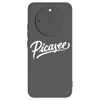 Picasee Μαύρη θήκη σιλικόνης για Realme 11 Pro+ - Picasee - old logo - white