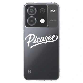 Picasee διαφανής θήκη σιλικόνης Xiaomi Poco X6 - Picasee - old logo - white