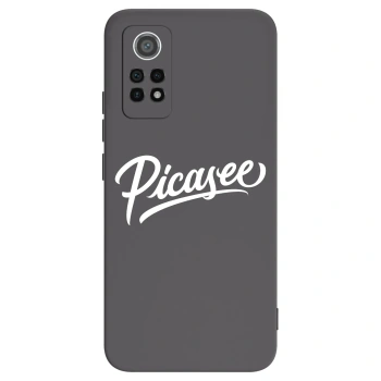 Picasee Μαύρη θήκη σιλικόνης για Xiaomi Redmi Note 12 Pro 4G - Picasee - old logo - white
