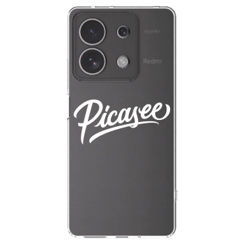 Picasee διαφανής θήκη σιλικόνης Xiaomi Redmi Note 13 4G - Picasee - old logo - white