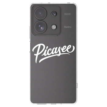 Picasee διαφανής θήκη σιλικόνης Xiaomi Redmi Note 13 Pro 4G - Picasee - old logo - white