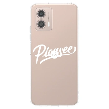 Picasee διαφανής θήκη σιλικόνης Motorola Moto G53 5G - Picasee - old logo - white