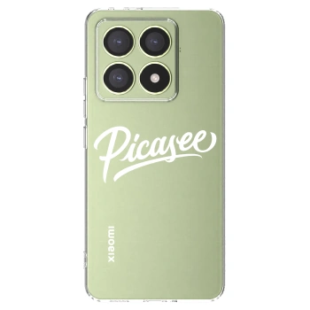 Picasee διαφανής θήκη σιλικόνης Xiaomi 14T - Picasee - old logo - white