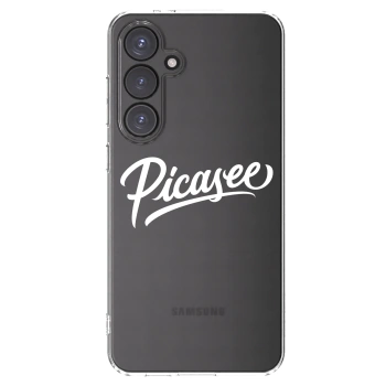 Picasee διαφανής θήκη σιλικόνης Samsung Galaxy S24 FE S721B - Picasee - old logo - white