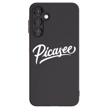 Picasee Μαύρη θήκη σιλικόνης για Samsung Galaxy A16 5G - Picasee - old logo - white