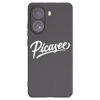 Picasee Μαύρη θήκη σιλικόνης για Xiaomi Poco X7 - Picasee - old logo - white