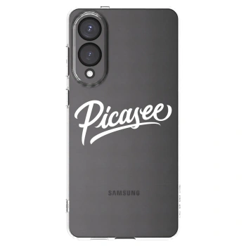 Picasee διαφανής θήκη σιλικόνης Samsung Galaxy S25 Edge 5G - Picasee - old logo - white