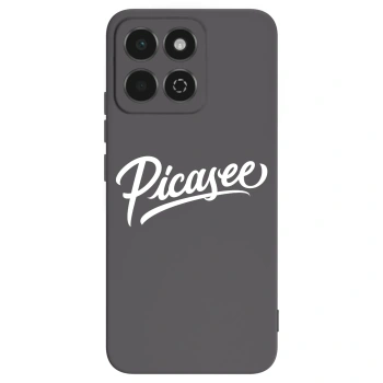 Picasee Μαύρη θήκη σιλικόνης για Honor 200 Smart 5G - Picasee - old logo - white