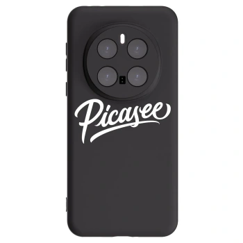 Picasee Μαύρη θήκη σιλικόνης για Honor Magic7 Pro 5G - Picasee - old logo - white