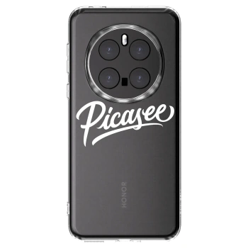 Picasee διαφανής θήκη σιλικόνης Honor Magic7 Pro 5G - Picasee - old logo - white