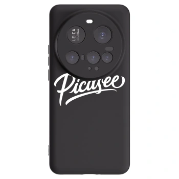Picasee Μαύρη θήκη σιλικόνης για Xiaomi 15 Ultra - Picasee - old logo - white