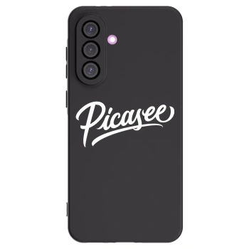 Picasee Μαύρη θήκη σιλικόνης για Samsung Galaxy A56 5G A566B - Picasee - old logo - white