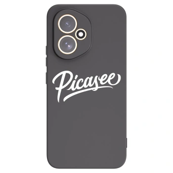 Picasee Μαύρη θήκη σιλικόνης για Honor 400 5G - Picasee - old logo - white