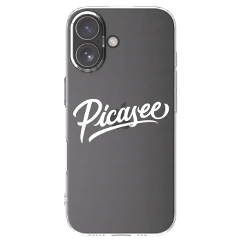 Picasee διαφανής θήκη σιλικόνης Apple iPhone 17 - Picasee - old logo - white