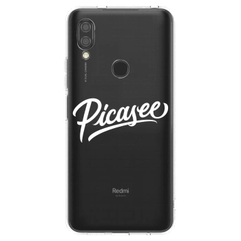 Picasee διαφανής θήκη σιλικόνης Xiaomi Redmi 7 - Picasee - old logo - white