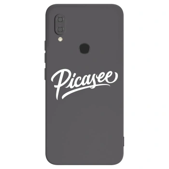 Picasee Μαύρη θήκη σιλικόνης για Xiaomi Redmi 7 - Picasee - old logo - white