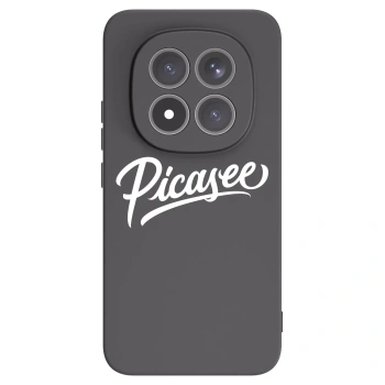 Picasee Μαύρη θήκη σιλικόνης για Xiaomi Redmi Note 15 Pro+ - Picasee - old logo - white