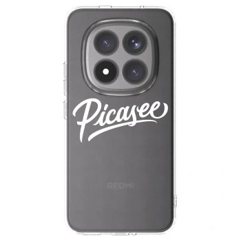 Picasee διαφανής θήκη σιλικόνης Xiaomi Redmi Note 15 Pro+ - Picasee - old logo - white