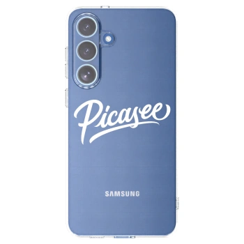 Picasee διαφανής θήκη σιλικόνης Samsung Galaxy S25 FE 5G - Picasee - old logo - white