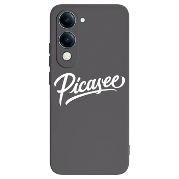 Picasee Μαύρη θήκη σιλικόνης για Vivo Y29s 5G - Picasee - old logo - white