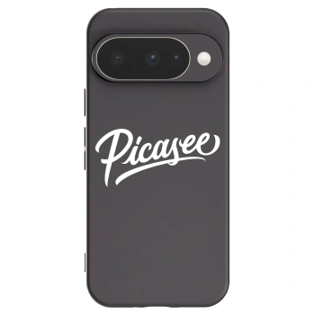 Picasee Μαύρη θήκη σιλικόνης για Google Pixel 10 - Picasee - old logo - white