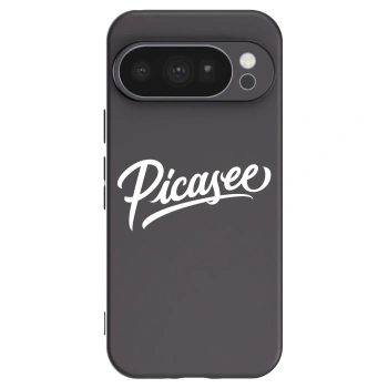 Picasee Μαύρη θήκη σιλικόνης για Google Pixel 10 Pro - Picasee - old logo - white