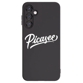 Picasee Μαύρη θήκη σιλικόνης για Samsung Galaxy A16 4G - Picasee - old logo - white