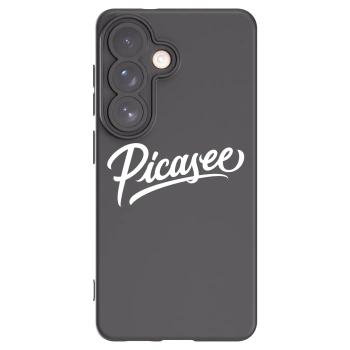 Picasee Μαύρη θήκη σιλικόνης για Samsung Galaxy S26 - Picasee - old logo - white