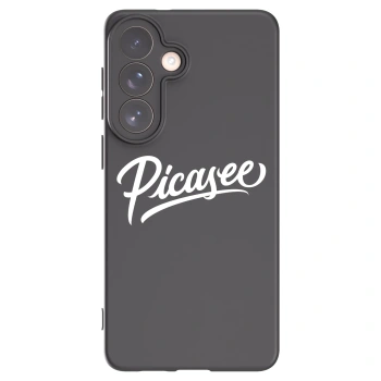 Picasee Μαύρη θήκη σιλικόνης για Samsung Galaxy S26+ - Picasee - old logo - white