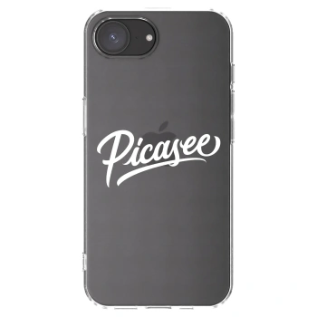 Picasee διαφανής θήκη σιλικόνης Apple iPhone 17e - Picasee - old logo - white