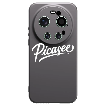 Picasee Μαύρη θήκη σιλικόνης για Xiaomi 17 Ultra - Picasee - old logo - white