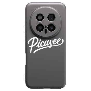 Picasee Μαύρη θήκη σιλικόνης για Honor Magic8 Pro 5G - Picasee - old logo - white