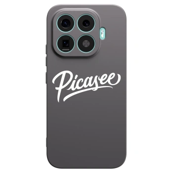 Picasee Μαύρη θήκη σιλικόνης για Xiaomi 17T - Picasee - old logo - white