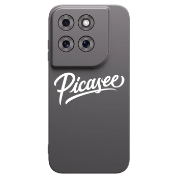 Picasee Μαύρη θήκη σιλικόνης για Motorola Moto G77 - Picasee - old logo - white