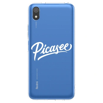 Picasee διαφανής θήκη σιλικόνης Xiaomi Redmi 7A - Picasee - old logo - white