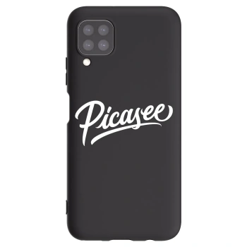 Picasee Μαύρη θήκη σιλικόνης για Huawei P40 Lite - Picasee - old logo - white