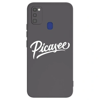 Θήκη για Samsung Galaxy M21 M215F - Picasee - old logo - white