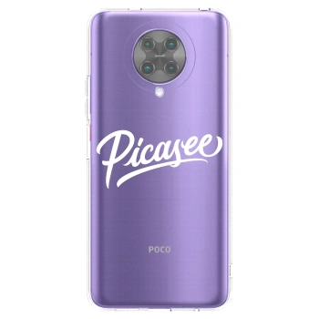 Picasee διαφανής θήκη σιλικόνης Xiaomi Poco F2 Pro - Picasee - old logo - white